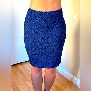 St,John dark blue skirt